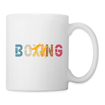 Boxen - Tasse - Weiß - Rechts