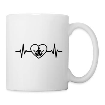 Pilates Heart Pilatus - Mug - white - Right