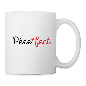 Père FECT Cadeau Fête des Pères Papa - Mug blanc - blanc - Droite