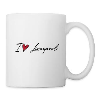 I Love Liverpool - Tasse - Weiß - Rechts