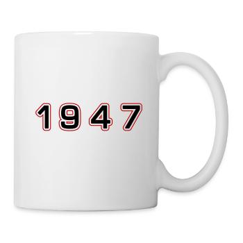 1947 Year Number - Mug - white - Right