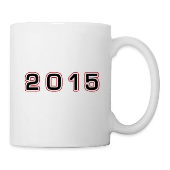 2015 Year Number - Mug - white - Right