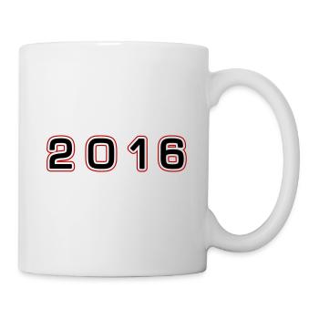2016 year number - Mug - white - Right