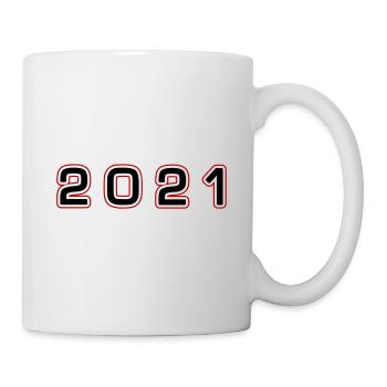 2021 year number - Mug - white - Right