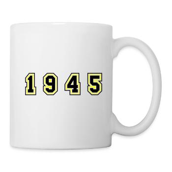 Numéro de l’année 1945 - Mug blanc - blanc - Droite