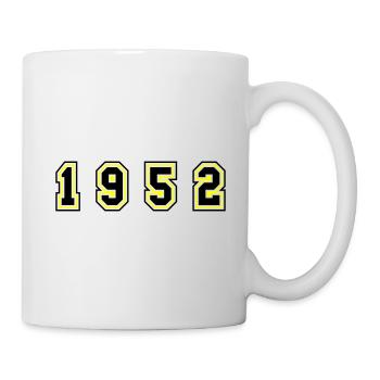 1952 Year Number - Mug - white - Right