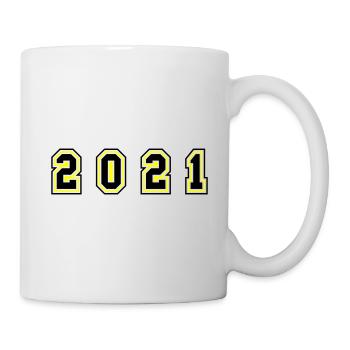 2021 Year Number - Mug - white - Right