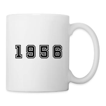 1956 year number - Mug - white - Right