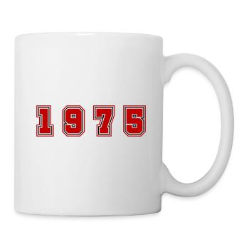 1975 Year Number - Mug - white - Right