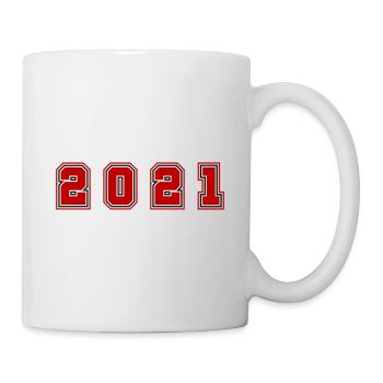 2021 Year Number - Mug - white - Right