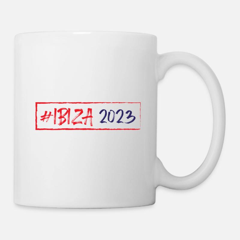 Ibiza 2023 - Mug blanc - blanc
