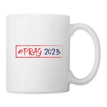 Prag 2023 - Tasse - Weiß - Rechts