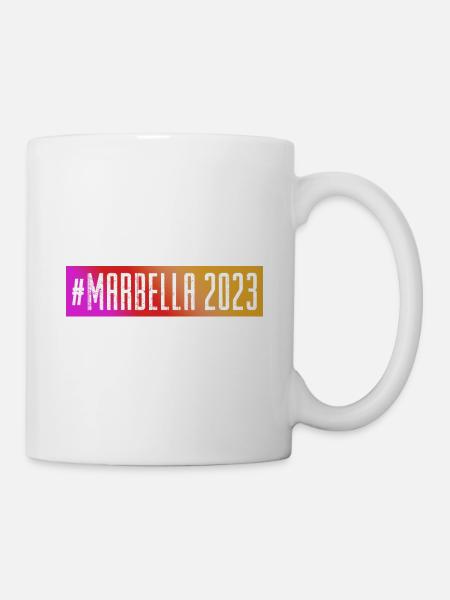 Marbella 2023 - Tasse - Weiß