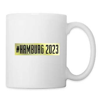 Hamburg 2023 - Tasse - Weiß - Rechts