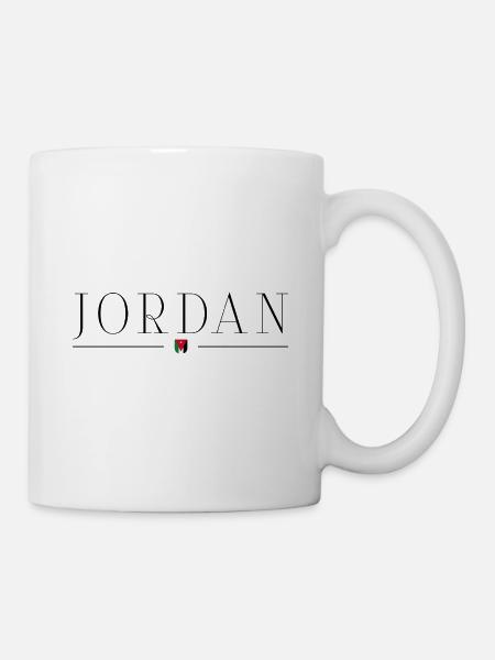Ich liebe Jordanien - Tasse - Weiß