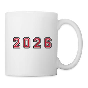 2026 year number - Mug - white - Right