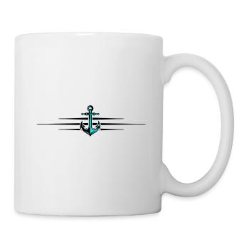 Anchor Icon - Mug - white - Right
