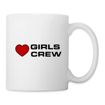 Équipage de filles - Mug blanc - blanc - Droite