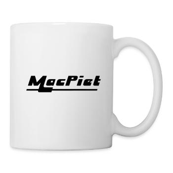 MacPiet Logo - Tasse - Weiß - Rechts