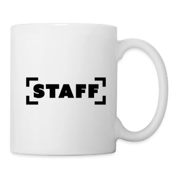 Staff - Mug blanc - blanc - Droite