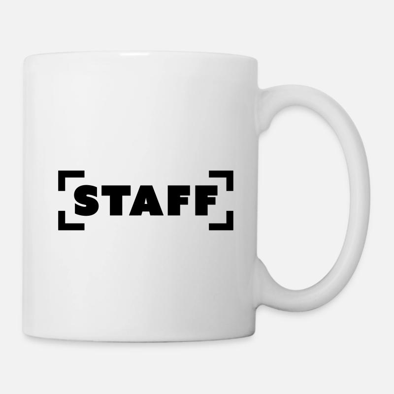 Staff - Mug blanc - blanc