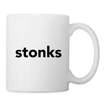 stonks - Mug - white - Right