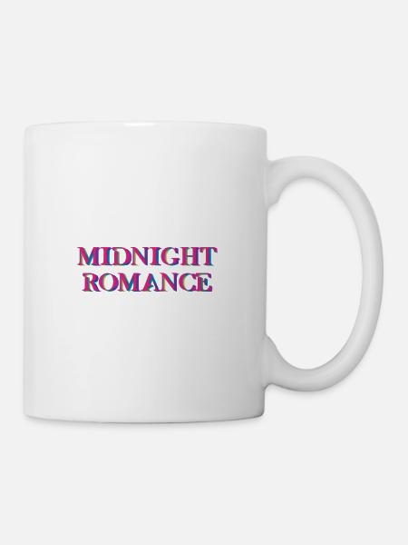 Midnight Romantik klares Spektrum - Tasse - Weiß
