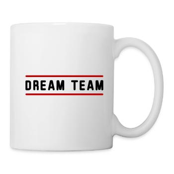 dream team - Tasse - Weiß - Rechts
