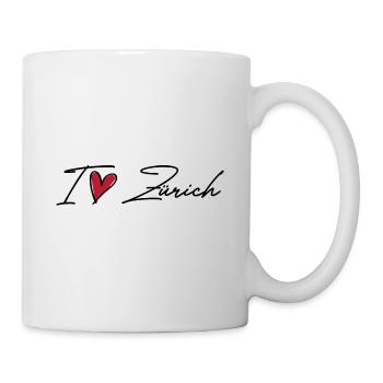 I Love Zurich - Mug - white - Right