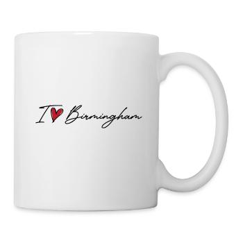 I Love Birmingham - Tasse - Weiß - Rechts