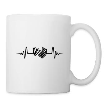 Make Up Cosmetics Pulse - Mug - white - Right
