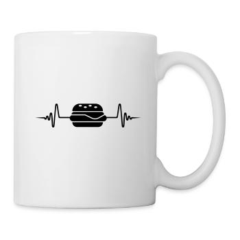Burger Puls Silhouette - Mug - white - Right