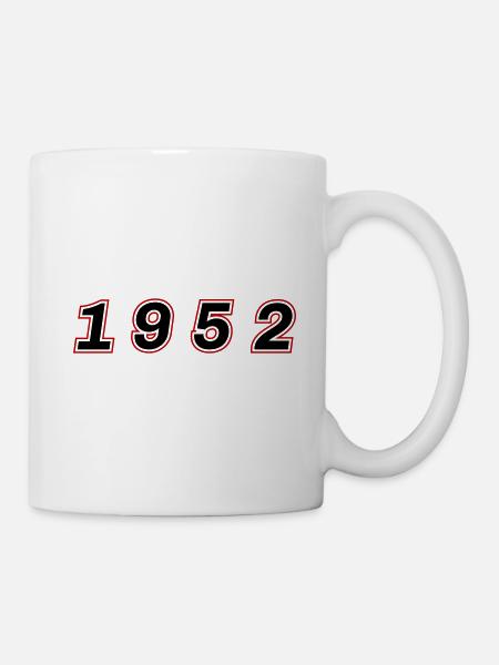 Numéro de l’année 1952 - Mug blanc - blanc