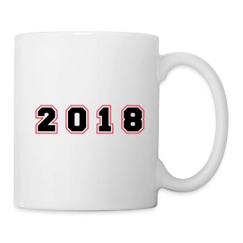 2018 Year Number - Mug - white - Right