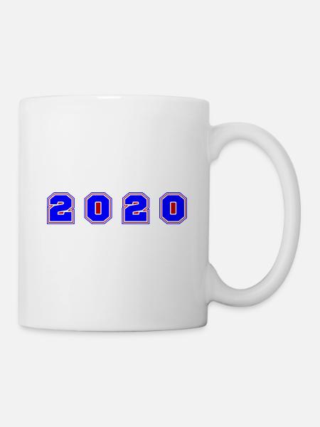 2020 Jahr Zahl - Mugg - vit