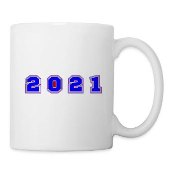 2021 Year Number - Mug - white - Right