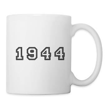 Numéro de l’année 1944 - Mug blanc - blanc - Droite