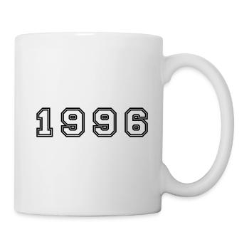 1996 Year Number - Mug - white - Right