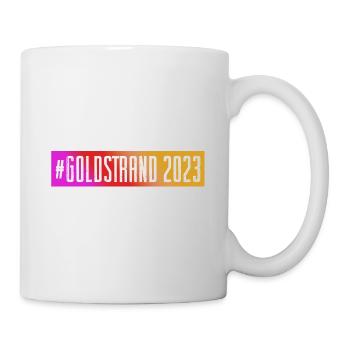 Goldstrand 2023 - Tasse - Weiß - Rechts