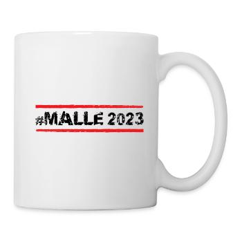 Malle 2023 - Mug blanc - blanc - Droite