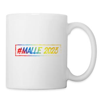 Malle 2023 - Mug blanc - blanc - Droite