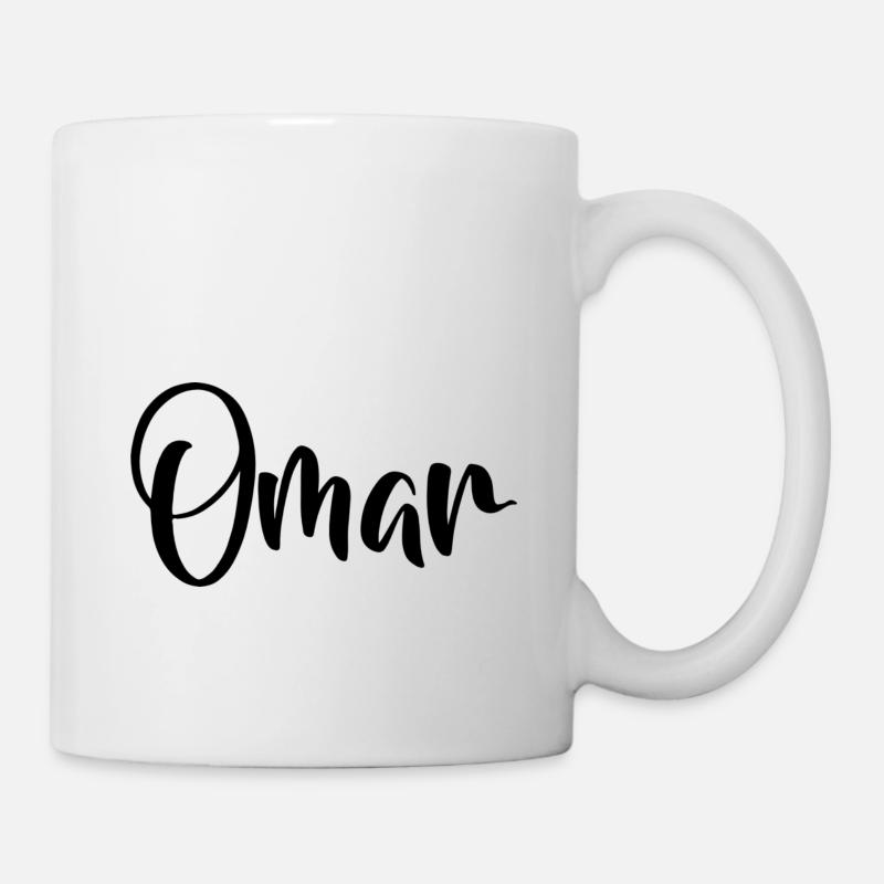 Prénom - Omar - Mug blanc - blanc