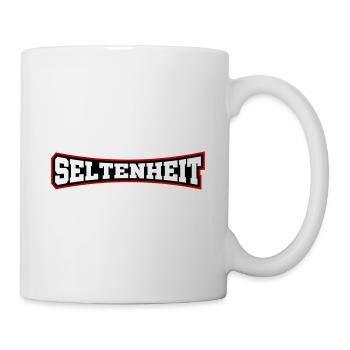 Seltenheit Selten Spruch Motto - Tasse - Weiß - Rechts
