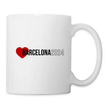 Vacances du cœur à Barcelone 2024 - Mug blanc - blanc - Droite