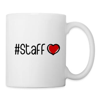 Staff Heart - Mug - white - Right