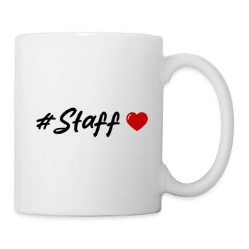 Staff Heart - Mug - white - Right
