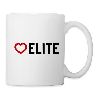 Elite Herz - Tasse - Weiß - Rechts