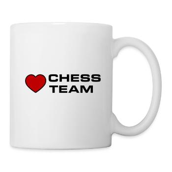 Chess Team Heart - Mug - white - Right
