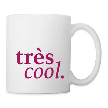 trescool bordeaux - Tasse - Weiß - Rechts