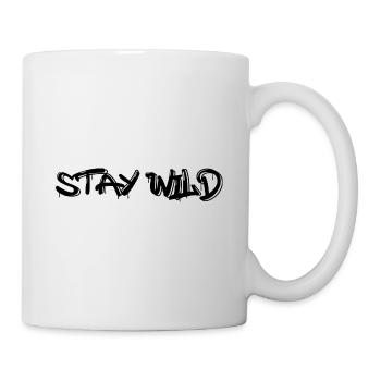 Stay Wild - Tasse - Weiß - Rechts